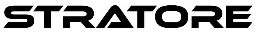 Stratore Logo Black